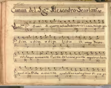 O voi di queste selve abitatrici - I-Nc, 34.5.4 (= Cantate 255)/11