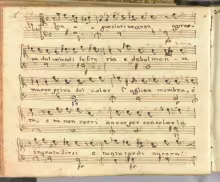 Langue Clori vezzosa - I-Nc, 34.5.4 (= Cantate 255)/24