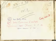 Composizioni - I-Nc, 33.5.30