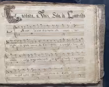 Amor se vuoi ch'io torni - I-SVCdazio, Ms. 1/3