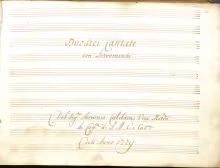 Cantate / Caldara, Antonio - GB-Lcm, 104