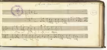 Non ho pace nel mio core - I-Nc, Cantate 33 (olim 60.1.47)/12