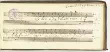 Là dove a piè d’un solitario colle - I-Nc, Cantate 33 (olim 60.1.47)/13