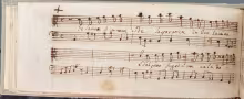 Claudio Cesare. Se la tema il cor m’ancide - I-Nc, 33.4.7a (olim Cantate ibride 7)/15