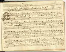 Dirmi ch’io non adori - I-Nc, Cantate 32bis/12