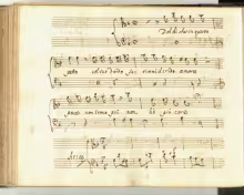 Dal dì che in questo petto - I-Nc, Cantate 32bis/18