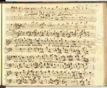 Lasciami un sol momento - I-Nc, Cantate 32bis/33