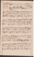 Sì begl'occhi ho da lasciarvi - D-Bsb, Mus.ms. 30074/37