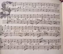 Se vi bacio o labri cari - F-Pn, H 659(VI)/14