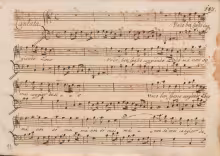 Vado ben spesso cangiando loco - I-MOe, Mus. F. 99 /23