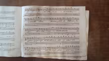 Prima carta della cantata