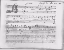 Amo, peno, gioisco - D-MÜs, Sant.Hs.865/5