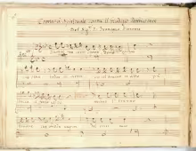 Dunque fra pochi istanti dovrò spirar - I-Nc, Cantate 106 (olim 33.5.3)/5