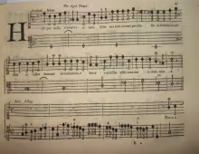 Ho pur desio d'amarvi o caro Dio - I-Rli, Musica B10/6