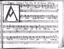 All'apparir di risplendente Aurora - D-MÜs, Sant.Hs.754/9