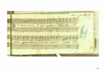 Incipit - © Biblioteca del Conservatorio Statale di Musica "San Pietro a Majella"