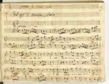 Verdi colli e piagge amene - I-Nc, Cantate 19/6