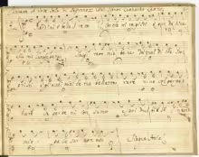 Rendimi o bella Irene - I-Nc, Cantate 19/13