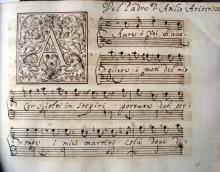 Aure o voi ch'accogliete - I-Rc, Ms. 2248/3