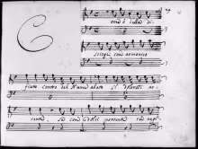 Come, ò bella, disciogli - GB-Lbl, Add.24311/2