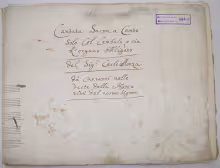 Che vedo oh Dio - CH-E, 694,24 (Ms.4578)