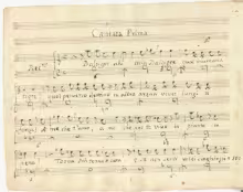 Dalsigre ahi mia Dalsigre - I-Nc, Cantate 219 (olim 34.6.23)/1