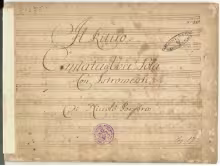 Lasciovi alfin grandezze - I-Nc, Cantate II.235 (olim 34.4.3)
