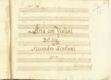 Amor volubile e tiranno. Penso che quello sei