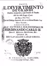 Divertimento de' grandi - F-Pn, Rés.Vm7.54
