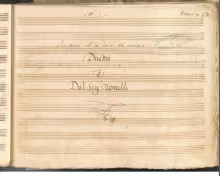 Artaserse. Tu vuoi ch'io viva o cara - I-Nc, 33.2.26/5