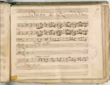 Artaserse. Tu vuoi ch'io viva o cara - I-Nc, Cantate 304 (=34.5.23)/8