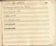 Onore vince amore. Fa l'alluorgio cammenare - I-Nc, Cantate 175 (=33.3.26)/15