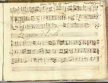 Riposa o bella or ch’il ceruleo manto - I-Nc, 33.5.34/5
