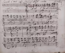 A voi che l'accendeste - I-Nc, Cantate 261 (=34.5.10)/9