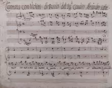 Tu resti oh mio bel nume - I-Nc, Cantate 261 (=34.5.10)/21