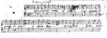Infelice chi crede - US-Eu, Mss. 1/1