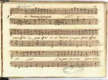 Vespasiano. Sei destinato a piangere - I-Nc, Cantate 50 olim 33.5.38 deinde Arie 63/22