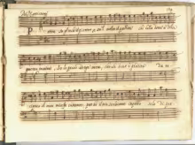 Porta sugli occhi il pianto - I-Nc, Cantate 50 olim 33.5.38 deinde Arie 63/24