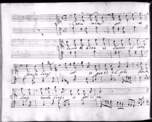 Cara mia ti lascio il core - B-Bc, 15322/17