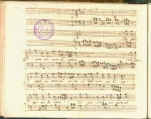 Voi portate un anno al nome - I-Nc, cantate 251/29