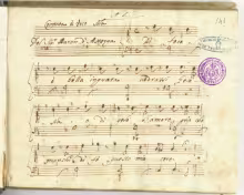 Di foco ò bella ingrata - I-Nc, 33.4.24 (olim Cantate 102)/1