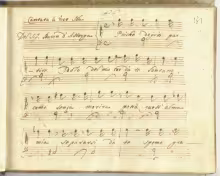 Poiché deggio partire - I-Nc, 33.4.24 (olim Cantate 102)/6