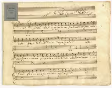 Lena mo sì ca propeto me sento - I-Nc, Cantate 244(1) [olim O(4).5.1]