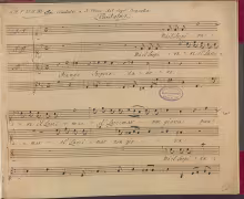 Piango sospiro e adoro - B-Bc, 15181/1