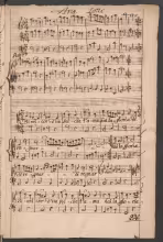 Ascanio. Sì nel cor d'un re che t'ama - D-Bsb, Mus.ms. 30212/14
