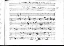 Vo' cercando al monte al piano - I-PLcon, Arm. I Pis. 1/3