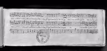 Chi sente d'amore accendersi il core - I-Rc, Ms. 2490/1