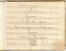 Cantate / Porpora, Nicola - I-Nc, 6.3.4 olim Cantate 233(2)