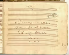 Esamina mio core - I-Nc, 33.3.33 [olim Cantate 28]/4