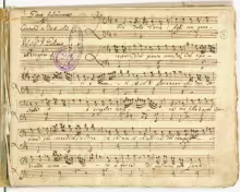 Già della terra i figli - I-Nc, Cantate 27/1